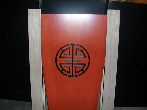 Small space hostess cabinet