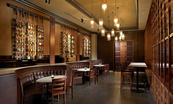 Long spaces can accommodate seating as well