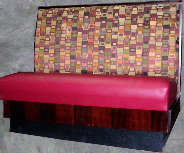 Mock-up of new booth style