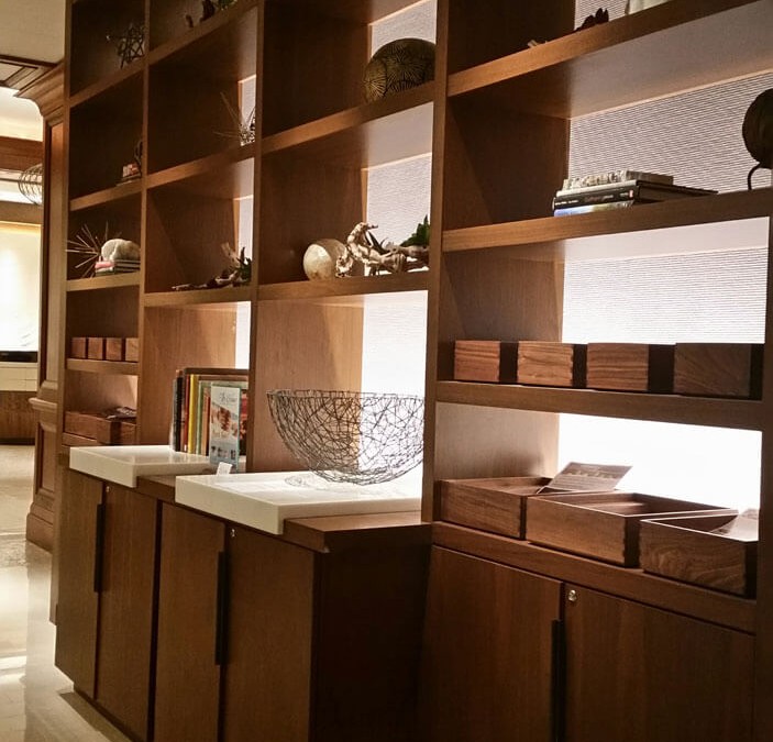 Marco Island Marriott Lobby Millwork